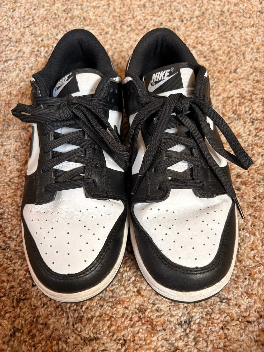 Nike Dunk Low Panda - women’s 8, men’s 6.5